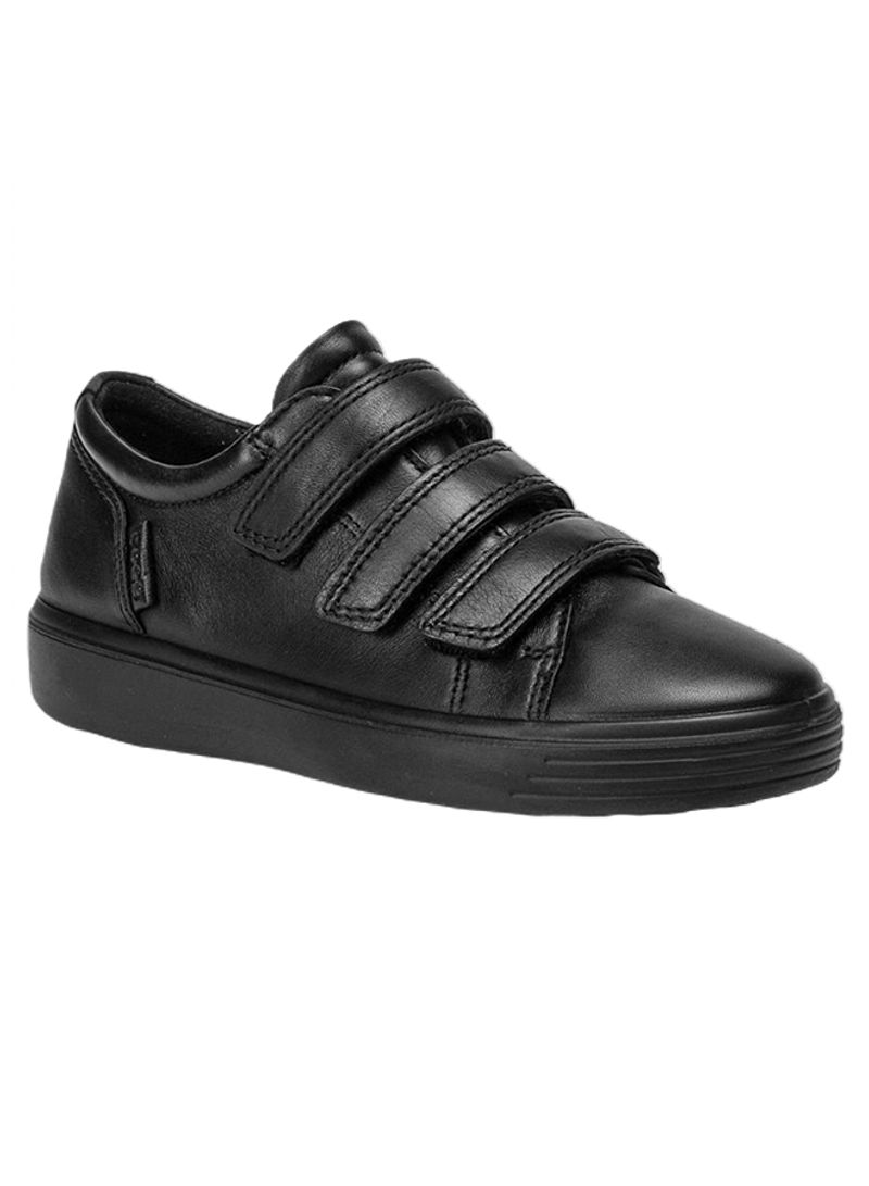 S7 Teen Velcro Sneakers Black