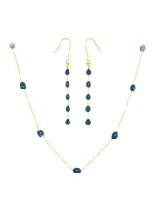 Pack Of 2 10 Karat Gold And Pearls Jewelry Set