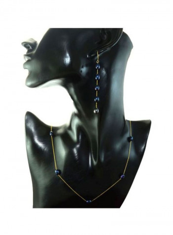 Pack Of 2 10 Karat Gold And Pearls Jewelry Set
