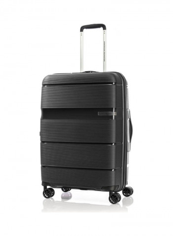 Linex Spinner Luggage Trolley أسود