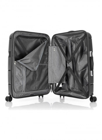 Linex Spinner Luggage Trolley أسود