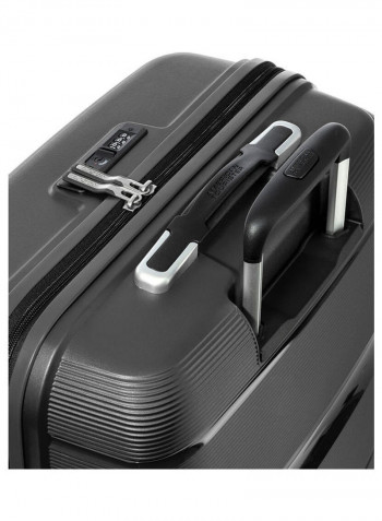 Linex Spinner Luggage Trolley أسود