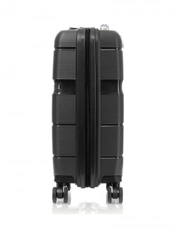 Linex Spinner Luggage Trolley أسود