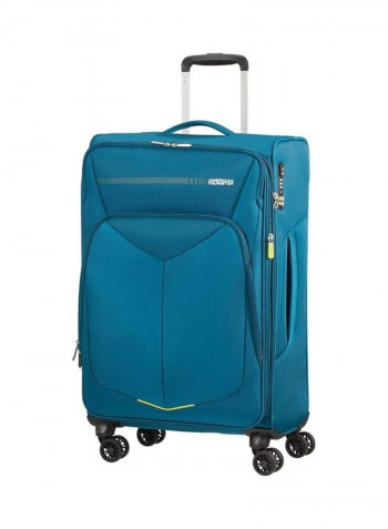 Summerfunk Spinner Luggage Trolley Teal Blue