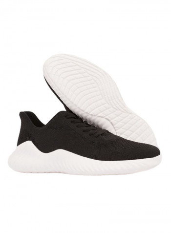 Vaughn Lace-Up Style Casual Sneakers Black