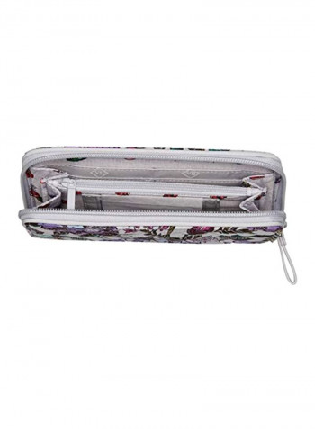 محفظة بسحاب تحجب عمل بطاقة RFID Lavender Meadow
