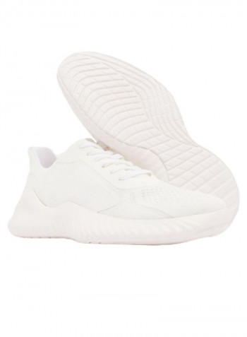 Vaughn Lace-Up Style Casual Sneakers White