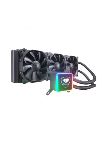 Gaming CPU Liquid Cooler Aqua with Motherboard Sync and RGB Led Pump Head