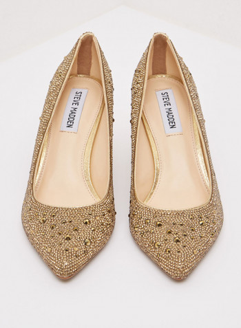 Sb-Jora Textile Pull On Pump Gold