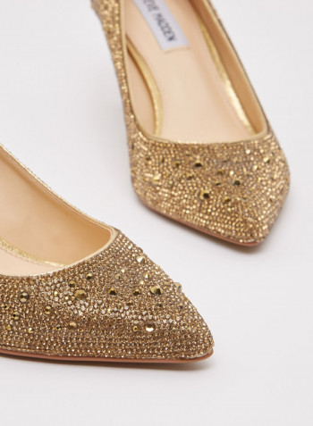 Sb-Jora Textile Pull On Pump Gold