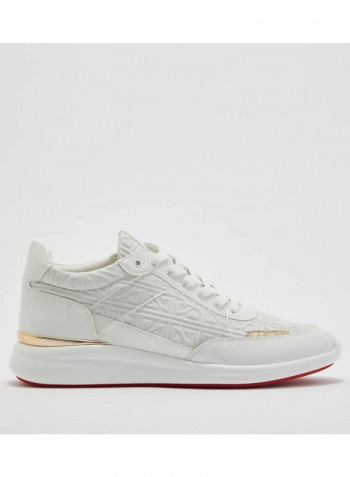 Adalwin Lace Up Low Top Sneakers White