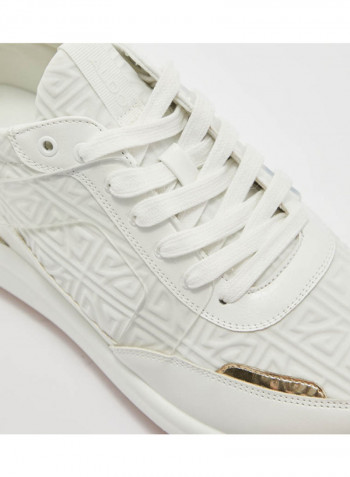 Adalwin Lace Up Low Top Sneakers White