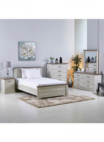 Angelic 5-Drawer Chest Of-Drawers Multicolour 90 x 115 x 45centimeter