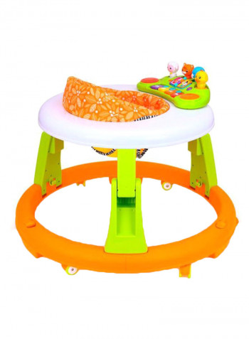 3-In-1 Baby Walker With Attached Toys