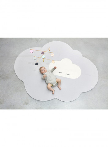 Playmat Head In The Clouds Dusty - Pearl Grey