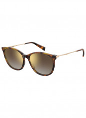 Women's Oval Frame Sunglasses - Lens Size: 55 mm