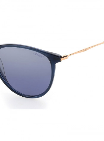Women's Oval Frame Sunglasses - Lens Size: 54 mm