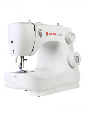 Electric Sewing Machine M2405 White/Silver