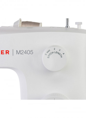 Electric Sewing Machine M2405 White/Silver