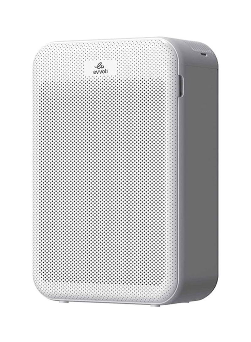 Smart Air Purifier 5-Layer Filters With True Hepa Control Digital Sensor Night Mode Air Quality Indicator 2 Years warranty EVAP-43W White