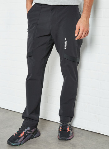 Terrex Zupahike Hiking Trousers أسود