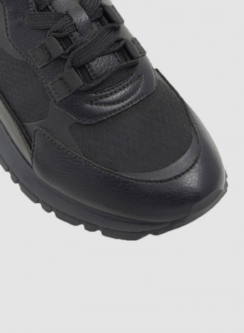 Esclub Wedge Sneakers Black