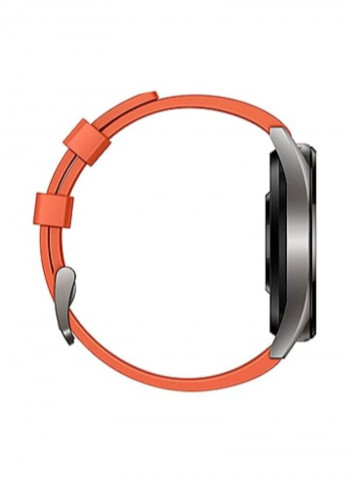 GT Active Smartwatch 46mm Titanium Grey/Orange Fluorcelastomer