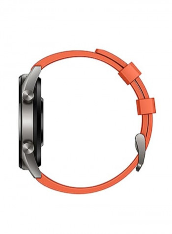 GT Active Smartwatch 46mm Titanium Grey/Orange Fluorcelastomer