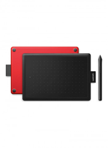 One by Wacom CTL-472 Small Pen Tablet Smallinch Black