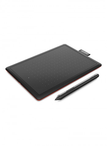 One by Wacom CTL-472 Small Pen Tablet Smallinch Black