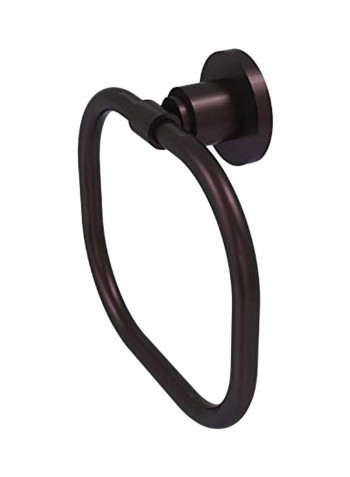 Washington Square Collection Bronze Towel Ring Brown 6inch