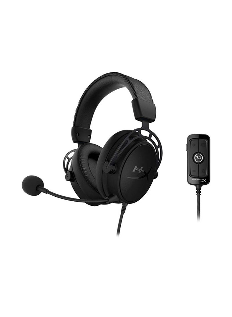Cloud Alpha S Wired Over-Ear Gaming Headphones With Mic For PS4/PS5/XOne/XSeries/NSwitch/PC Black