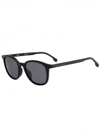 Men's Wayfarer Frame Sunglasses - Lens Size: 52 mm