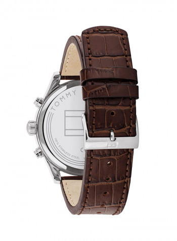 Men's Leather Analog Watch-1710422
