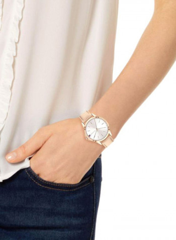 Women's Leather Analog Watch-1782171