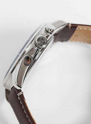 Men's Leather Analog Watch-1791837