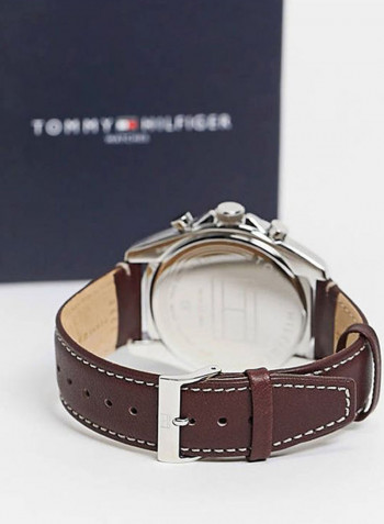Men's Leather Analog Watch-1791837