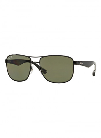 Men's Square Sunglasses - Lens Size: 57 mm