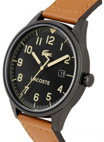 Men's Traveler Leather Analog Watch 2011106