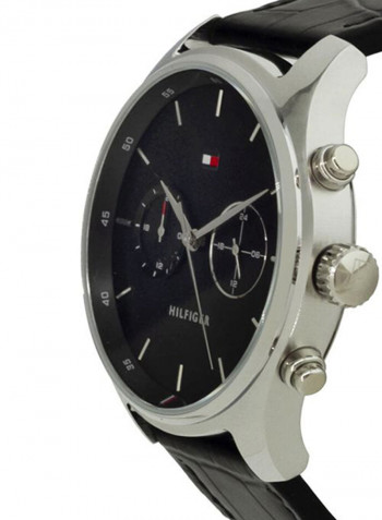 Men's Leather Analog Watch-1710424