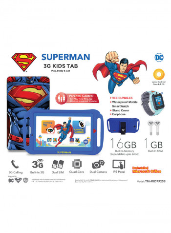 7 Inch Quad Core Kids 1GB RAM 16GB 3G With Gift Items - Middle East Version