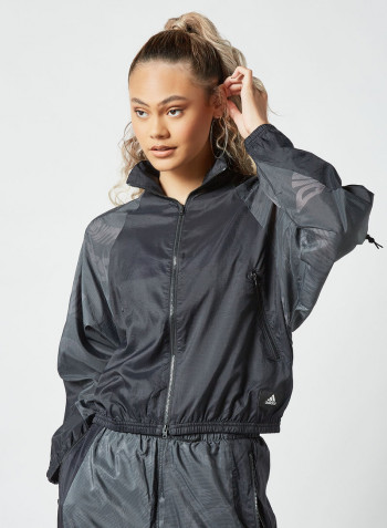 Sportswear Woven Lightweight Jacket Black