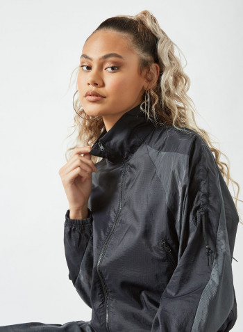 Sportswear Woven Lightweight Jacket Black