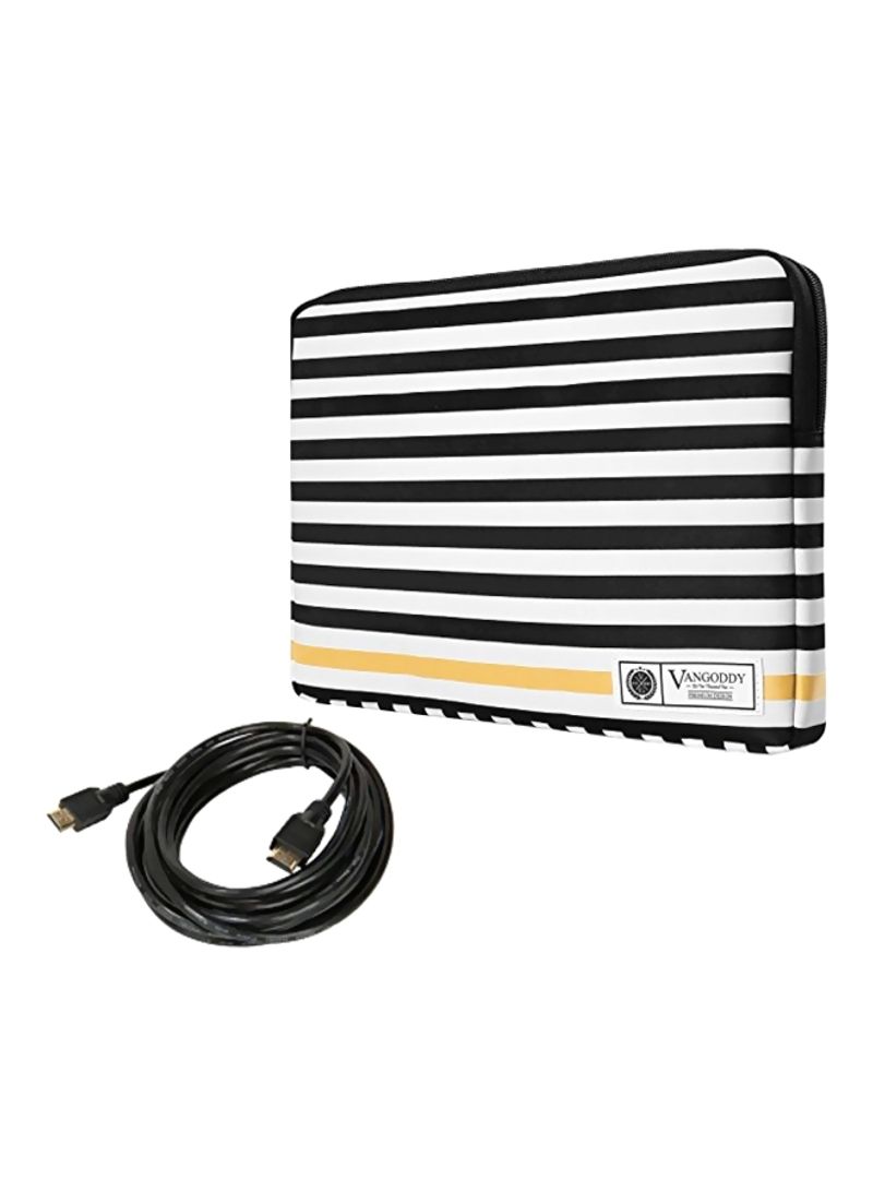 Laptop Sleeve Case Dell For Alienware Xps Chromebook Inspiron With Hdmi Cables Black/Brown/White