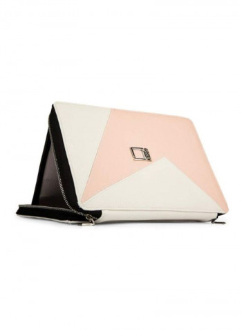 Minky Portfolio Case For Microsoft Surface 3 10.8-Inch Pink/White/Black