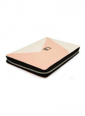 Minky Portfolio Case For Microsoft Surface 3 10.8-Inch Pink/White/Black
