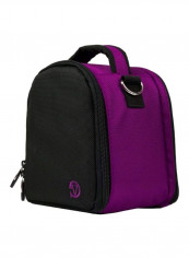 Protective Carrying Case For Seentron Action Camera Purple/Black
