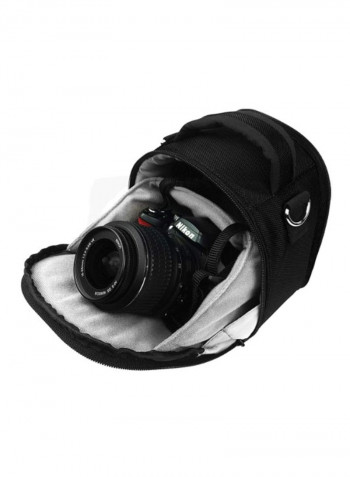 Protective Camera Bag For Canon PowerShot Digital Camera Black