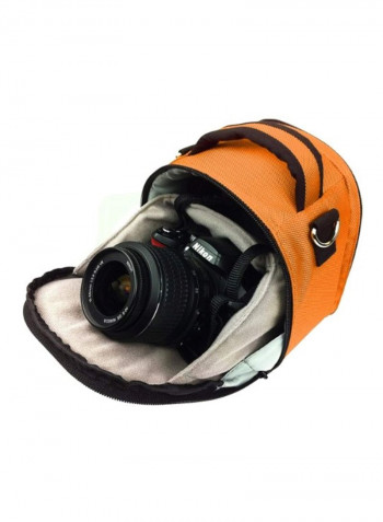 Protective Camera Bag For Seentron Action Camera Orange/Black