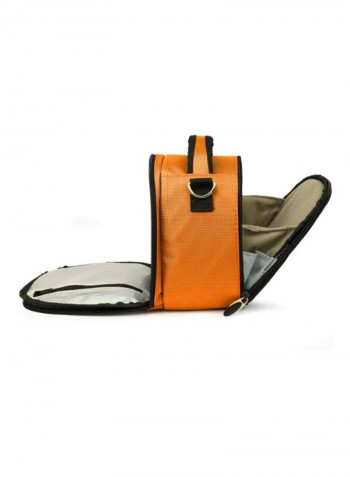 Protective Camera Bag For YI 4K Sports And Action Video Camera Orange/Black